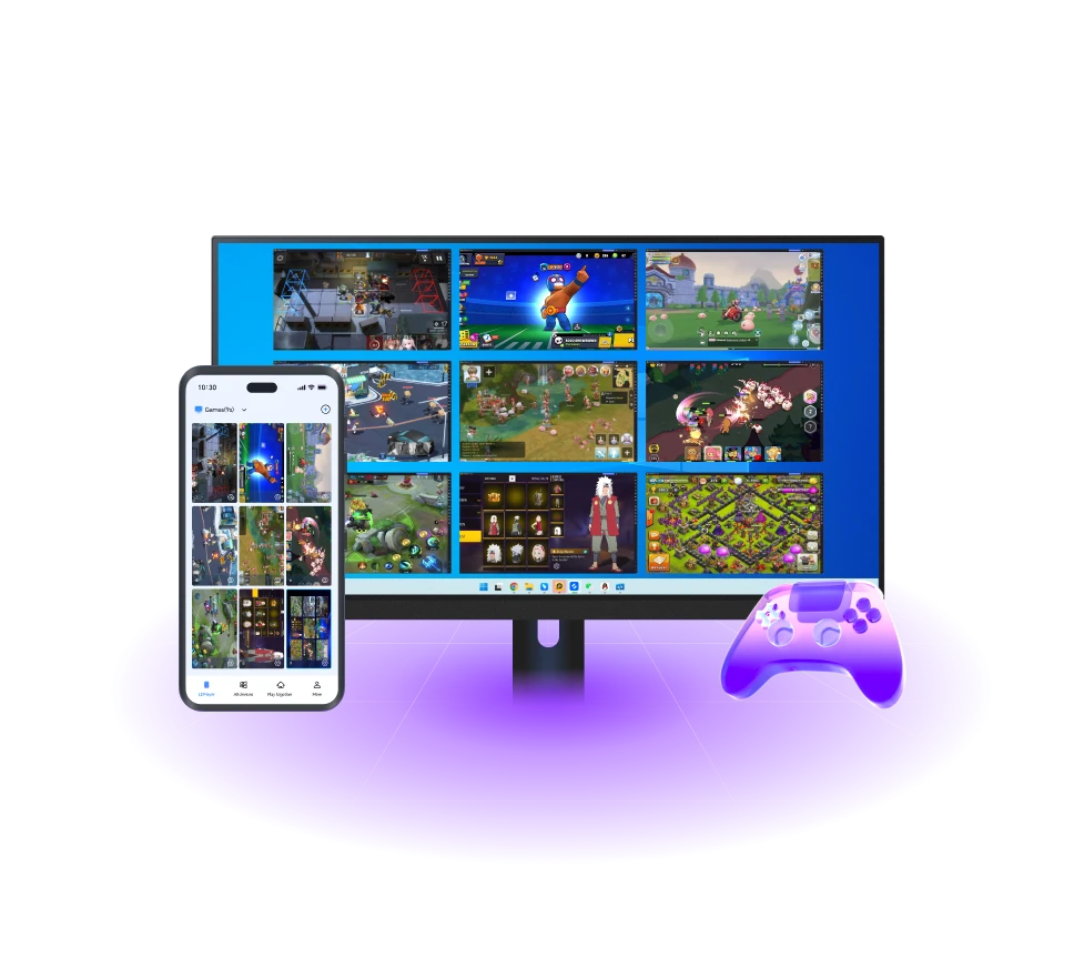 Remote control LDPlayer and PC with your Phone